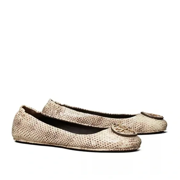 Snake Skin Minnie Travel Ballet Flats - Picture 3 of 6